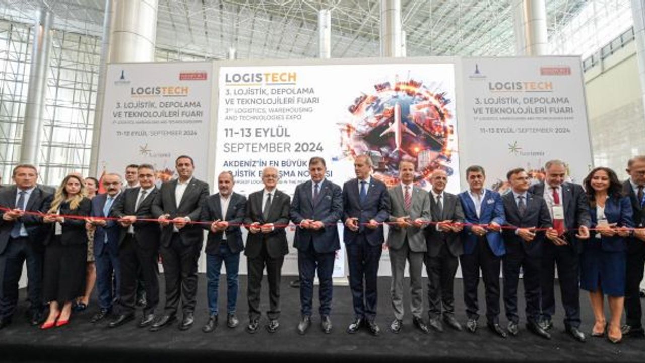 3. Logistech-Lojistik, Depolama ve Teknolojileri Fuarı, Fuar İzmir’de açıldı
