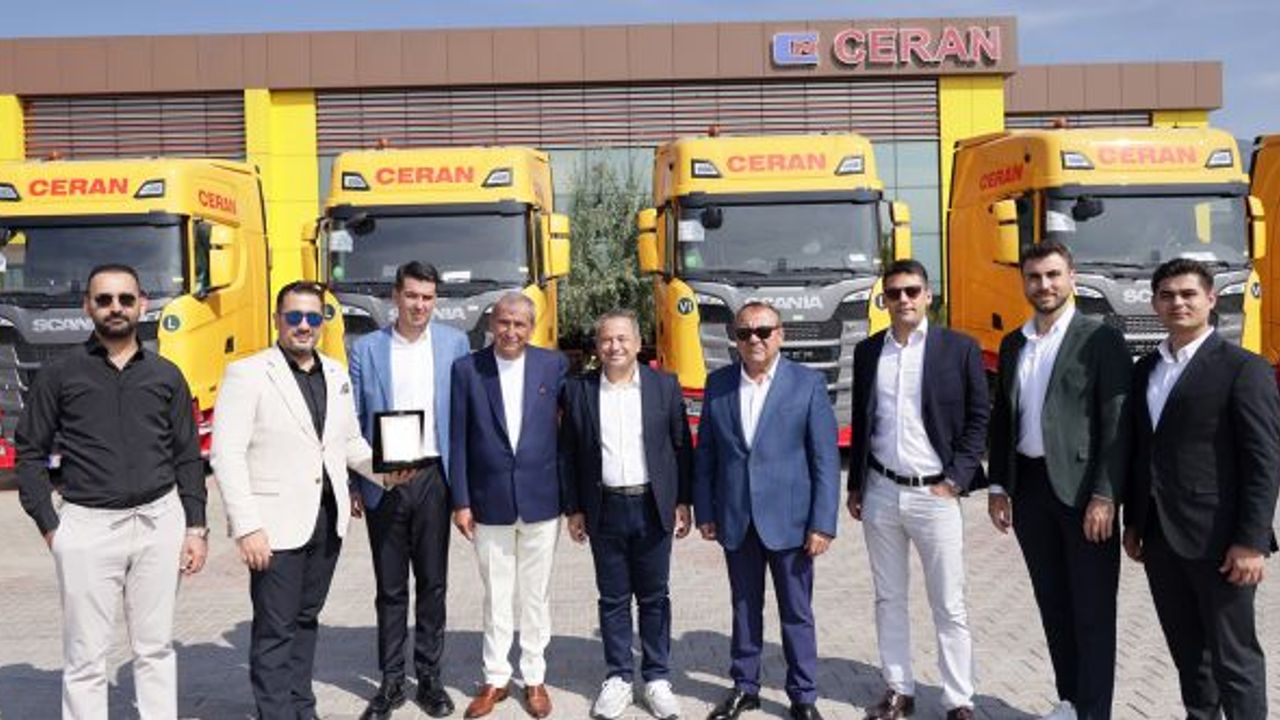 Ceran Nakliyat filosuna 10 adet Scania 500 S Dream kattı
