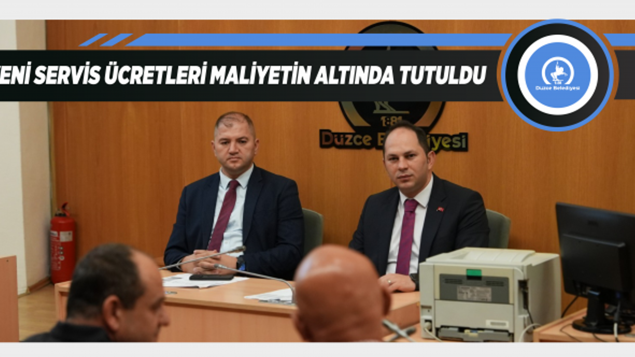 Düzce’de öğrenci servis taşımacılığı ücret tarifesi belirlendi.1 yıl artış olmayacak