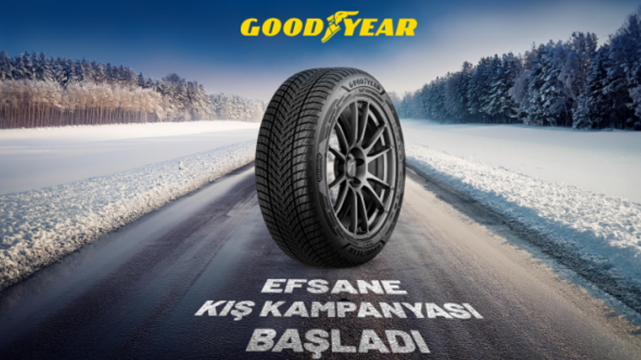 Goodyear’dan kış sezonuna özel lastik kampanyası