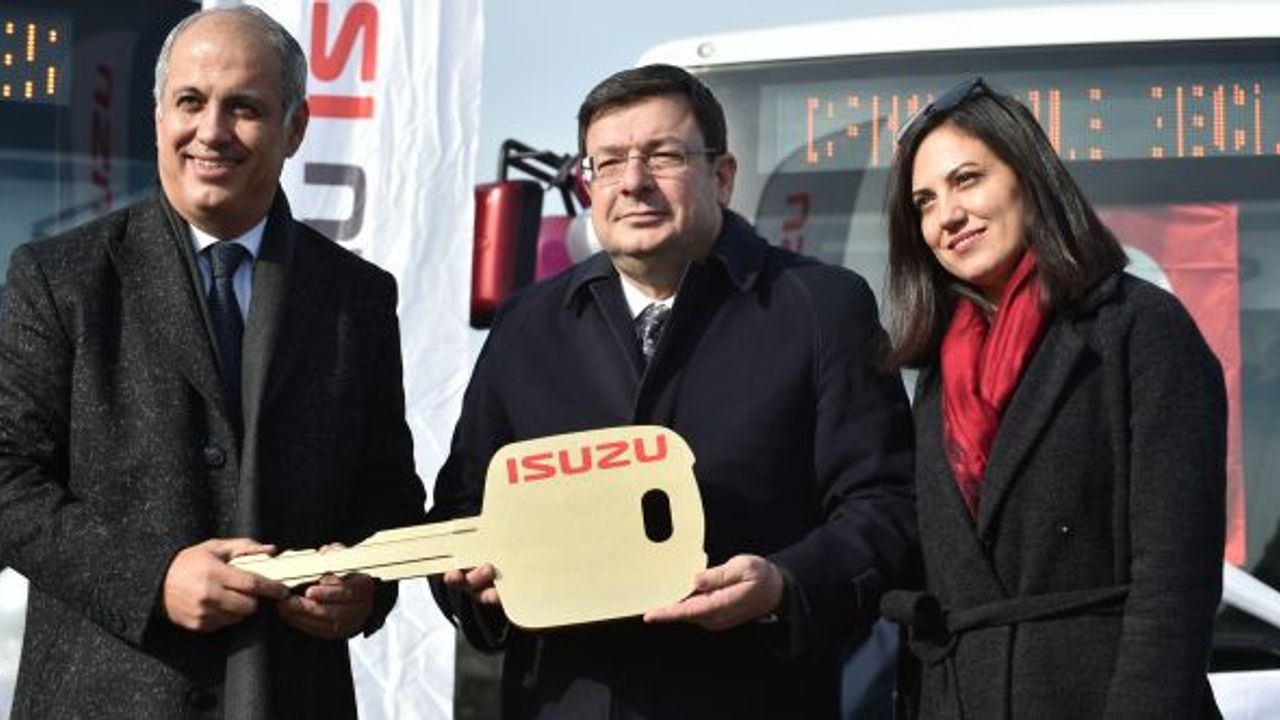 Anadolu Isuzu’dan Çanakkale Belediyesi’ne 5 adet Citiport