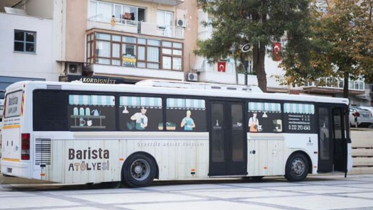 “Mobil Barista” otobüsünün yeni rotası gençlik merkezleri