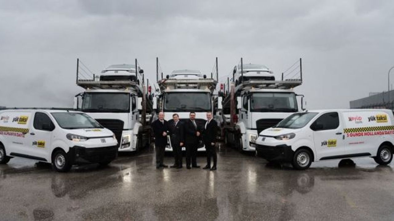 Eyüp Lojistik, yerli Scudo'nun ilk filosunu teslim aldı