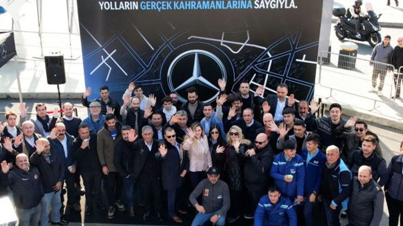 Mercedes-Benz Türk, Dünya Şoförler Günü'nde otobüs kaptanlarıyla buluştu