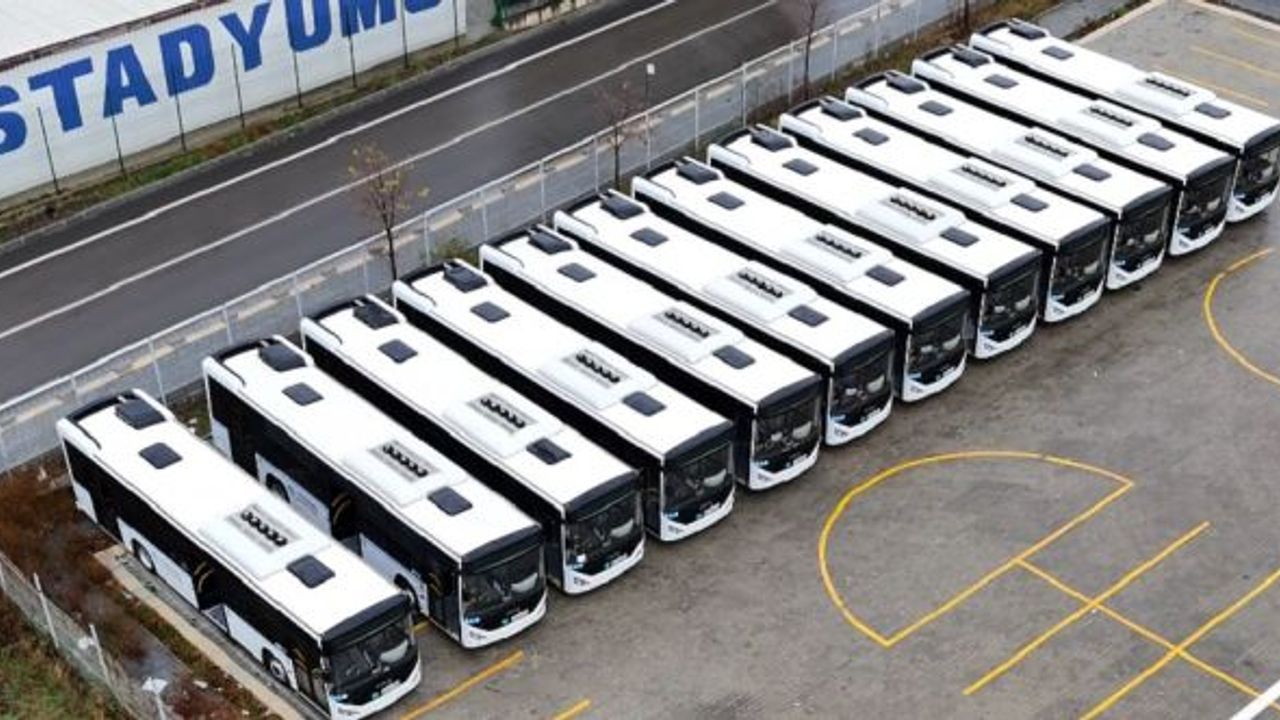 Tekirdağ Büyükşehir Belediyesi filosuna 12 adet Otokar Kent LF kattı