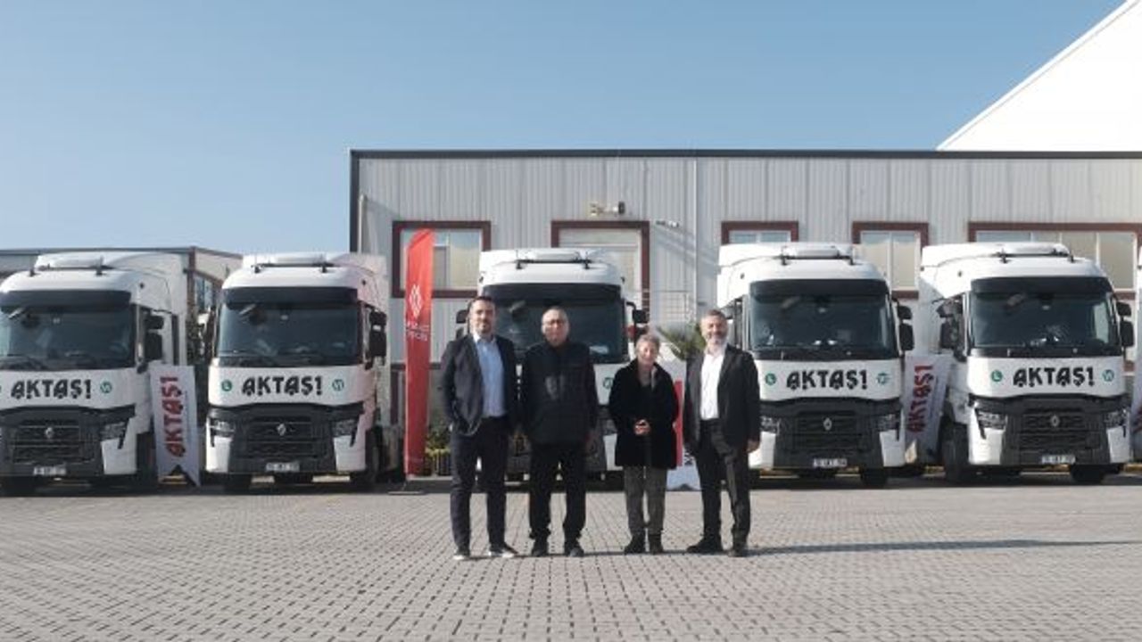 Gemlik Aktaş-1 Lojistik filosuna 50 yeni Renault Trucks çekici kattı