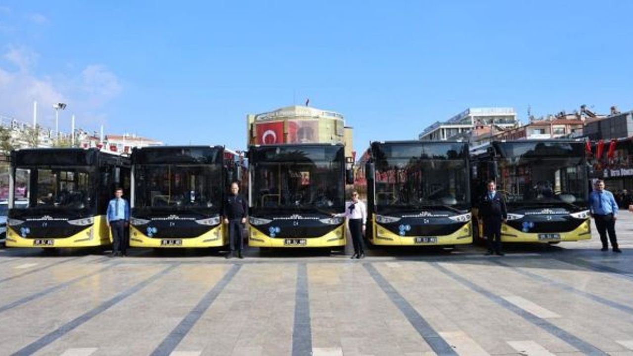 Aydın'da Toplu Ulaşım Filosuna 5 Yeni Araç