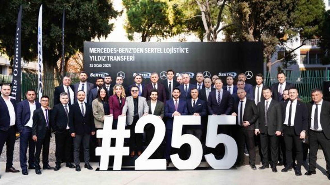 Sertel Grup Lojistik Filosunu 255 adet Mercedes-Benz Actros ve Atego ile büyütüyor