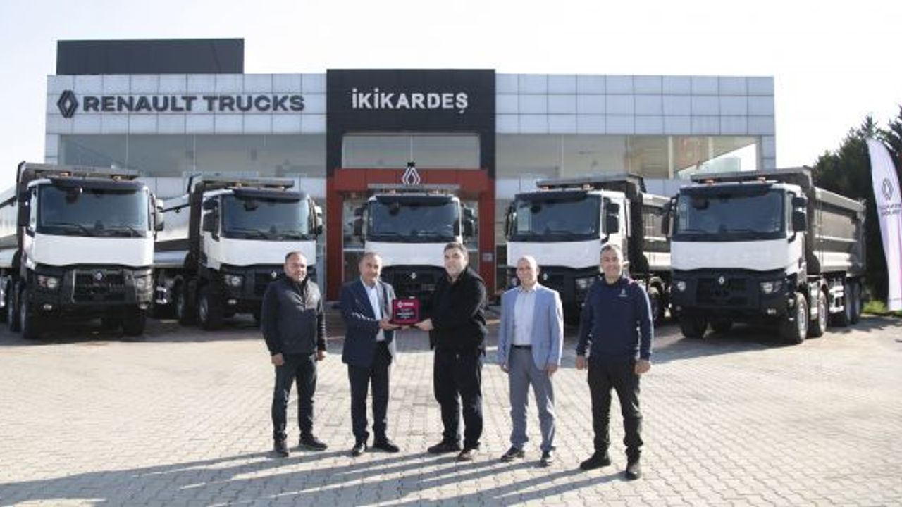 Ekiciler İnşaat filosuna 5 adet Renault Trucks K 520 kattı