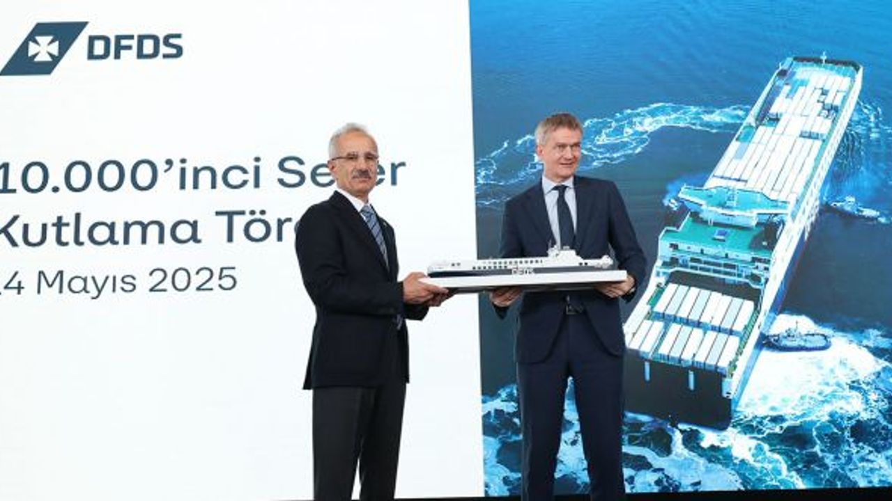 DFDS, 10.000’inci Seferiyle Türkiye’nin Küresel Ticaretine Güç Katıyor