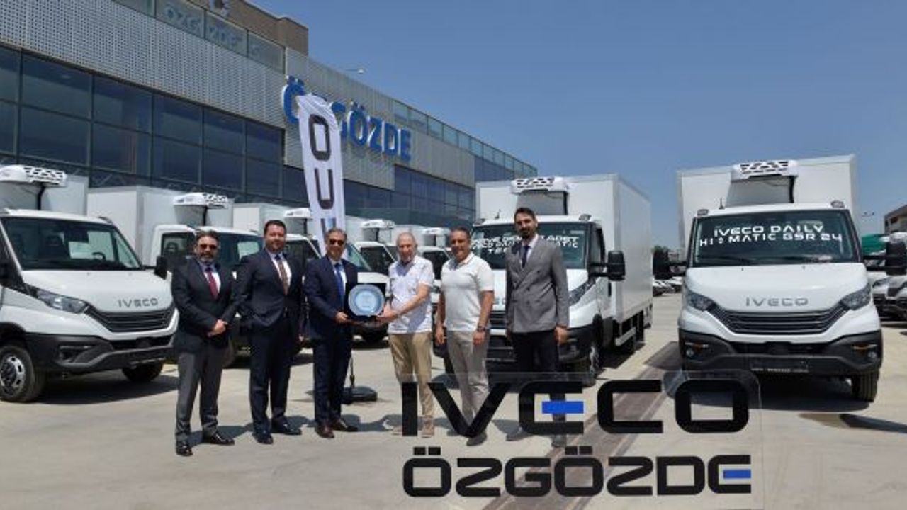 Özgezde Otomotiv'den Zirve Gıda’ya 70 adet IVECO Daily Kamyonet teslimatı