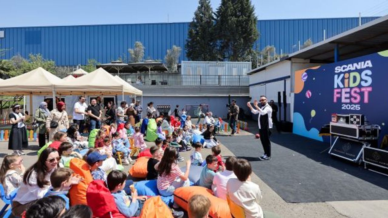 Scania Kids Fest renkli geçti