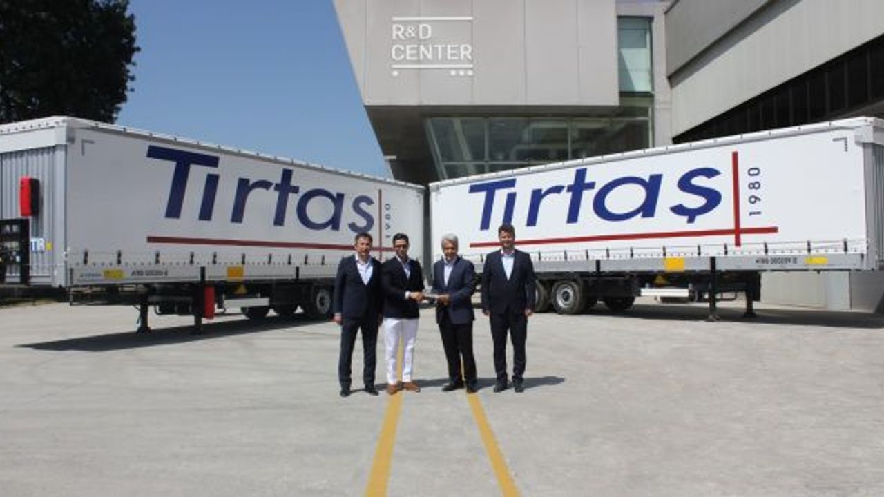 TIRTAŞ’ın 45 yıllık tecrübesi yine TIRSAN dedi ve 60 araç yatırımı yaptı