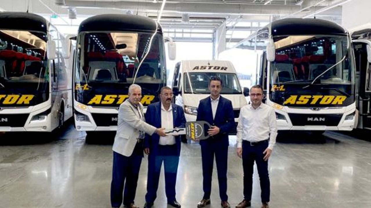 Astor Turizm filosuna 6 adet MAN Lion’s Coach kattı