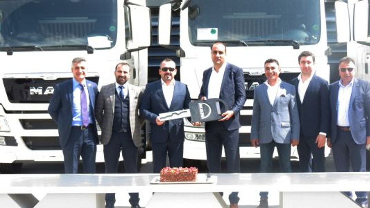 Cacimler İnşaat filosunu, 12 MAN çekici ile güçlendirdi