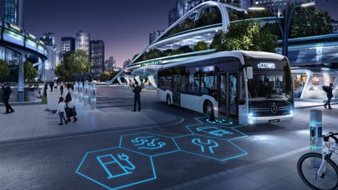  Daimler’in elektrikli otobüsleri Busworld 2019’da sergileniyor