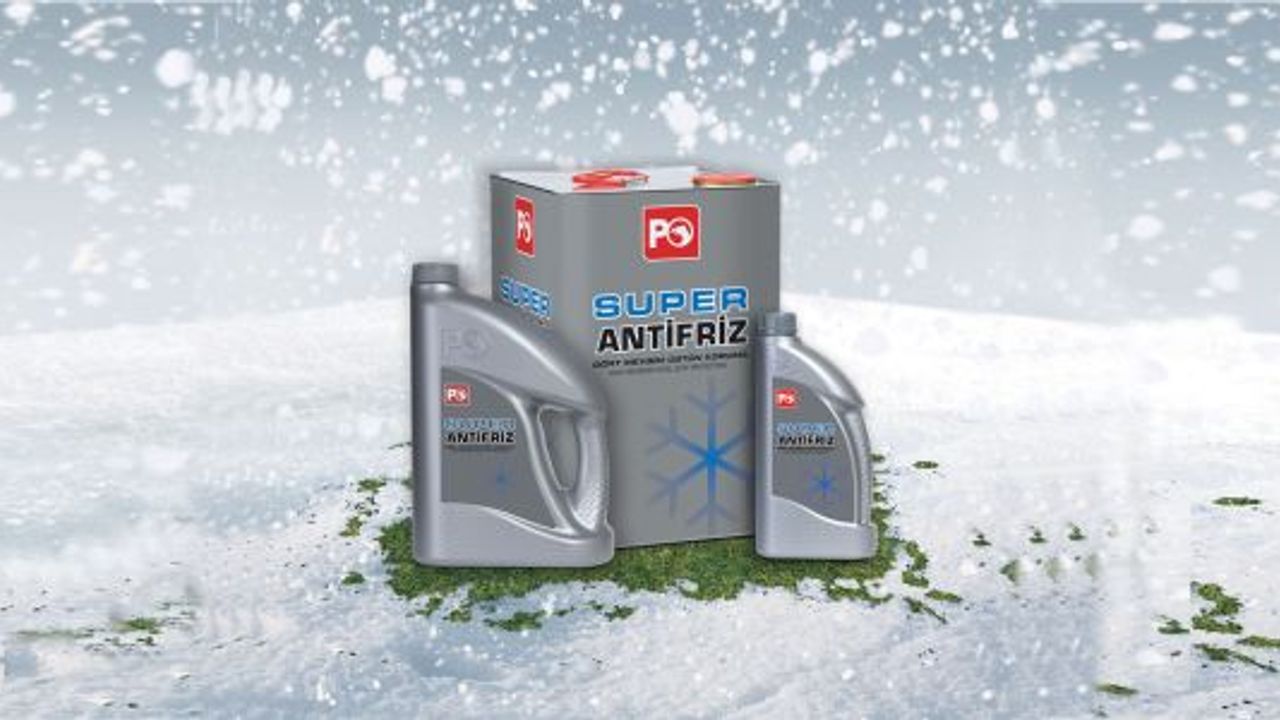 Kış geliyor motorunuzu Super Antifiriz koruyor