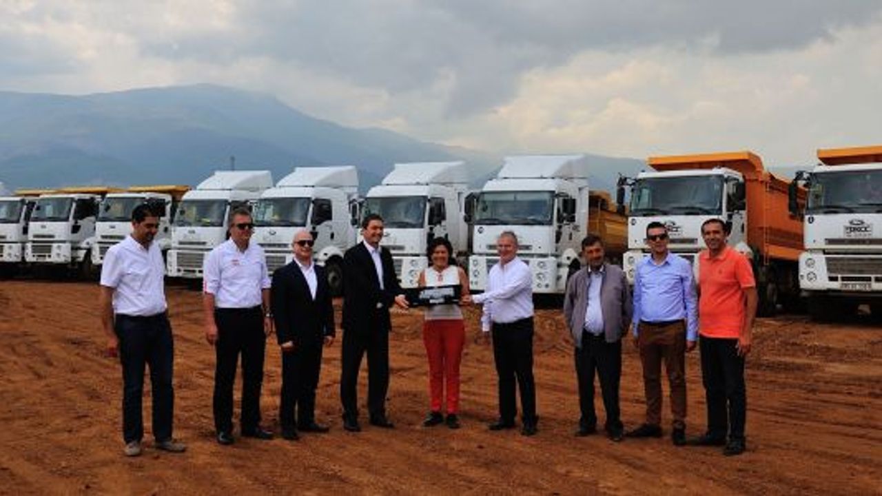 Erkoç Mıcır 30 Ford Trucks ile filosunun gücüne güç kattı