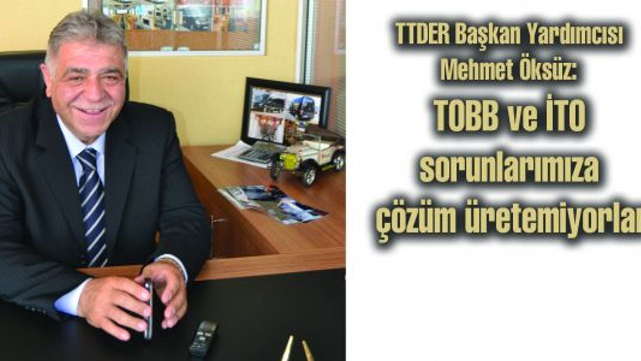 TOBB ve İTO’ya çözüm üretme çağrısı: Sadece di̇nli̇yorlar