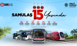 SAMULAŞ A.Ş. 15’inci kuruluş yıl dönümünü kutluyor