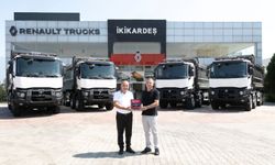 Gölsu Maden, zorlu şantiye operasyonlarında Renault Trucks K serisini kullanıyor