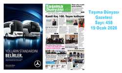Taşıma Dünyası Gazetesi 19 Ocak 2026 tarihli 458. sayısını PDF Formatından Okuyabilirsiniz