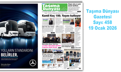 Taşıma Dünyası Gazetesi 19 Ocak 2026 tarihli 458. sayısını PDF Formatından Okuyabilirsiniz