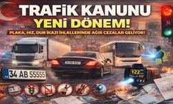 Trafikte Yeni Dönem: Plaka, Takograf, Hız ve “Dur” İkazında Cezalar Sertleşti