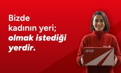 Aras Kargo’dan 8 Mart’ta Anlamlı Mesaj: “Bizde Kadının Yeri Olmak İstediği Yerdir”