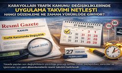 Karayolları Trafik Kanunu değişikliklerinde uygulama takvimi netleşti: Hangi düzenleme ne zaman yürürlüğe giriyor?