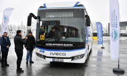 Ulaşım A.Ş. filosuna elektrikli Iveco otobüs kattı