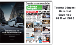 Taşıma Dünyası Gazetesi 18 Mart 2026 tarihli 460. sayısını PDF Formatından Okuyabilirsiniz