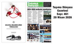Taşıma Dünyası Gazetesi 20 Nisan 2026 tarihli 461. sayısını PDF Formatından Okuyabilirsiniz