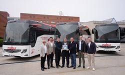 Hasmer Otomotiv’den Özköprü Turizm & Malitur Grup'a 3 adet Tourismo teslimatı