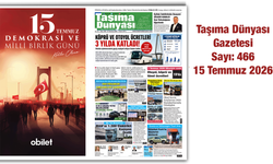 Taşıma Dünyası Gazetesi’nin 466. Sayısını PDF Formatında Okuyabilirsiniz