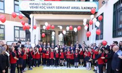 Vehbi Koç Vakfı Semahat Arsel İlkokulu Gölcük’te açıldı