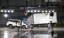 Chery TIGGO 7, kamyonla çarpışma testini başarıyla tamamladı