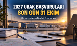 2027 UBAK başvurularında son hafta