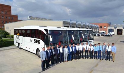 Seç Turizm 8 adet Mercedes-Benz Tourismo Teslimat Töreni