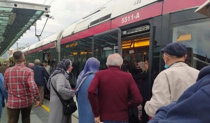 1 günde 98 bin 352 yolcu taşındı