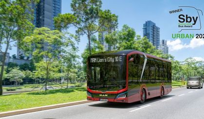 MAN Lion's City 10 E "2024 Yılının Sürdürülebilir Otobüsü" ödülü aldı