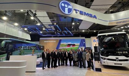 Temsa, Busworld Fuarında şehirlerarası hidrojenli otobüsünü ilk kez tanıttı