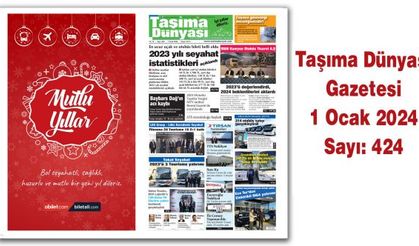 Taşıma Dünyası Gazetesi 1 Ocak 2024 tarihli sayısını PDF Formatından Okuyabilirsiniz