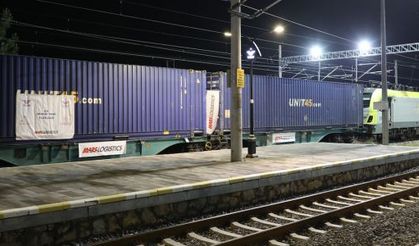 Marmaray hattı ile ilk ihracat treni Almanya’ya ulaştı