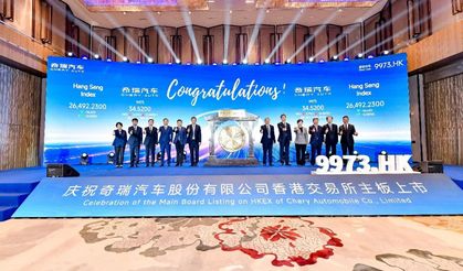 Chery Grubu 2025’i 2.8 milyon rekor  satışla kapattı