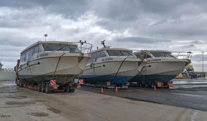 Deniz dolmuşları hizmete hazırlanıyor