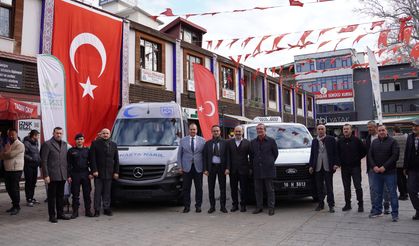 İznik Belediyesi filosuna iki yeni  araç kattı
