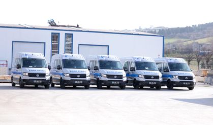 Hasta nakil aracı olarak filosuna 5 adet Volkswagen Crafter kattı