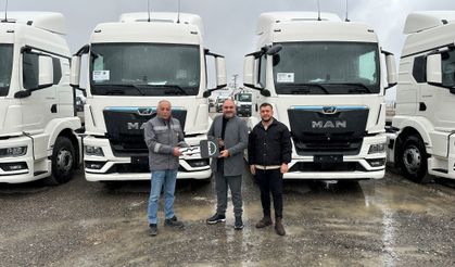Makimsan araç parkını 20 adet MAN çekiciyle güçlendirdi