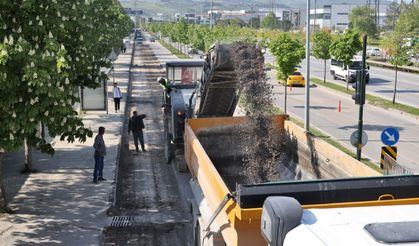Bursa Şehirlerarası Otobüs Terminali yolu yenileniyor